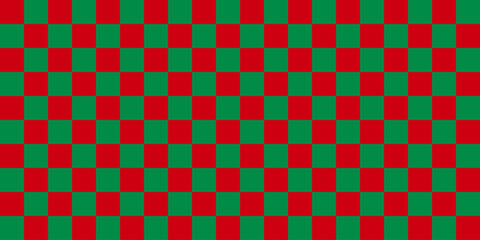 Geometric seamless background pattern in Christmas style.