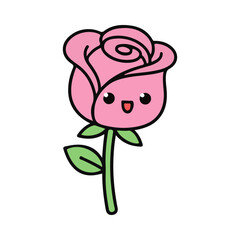 rose vector illustration design