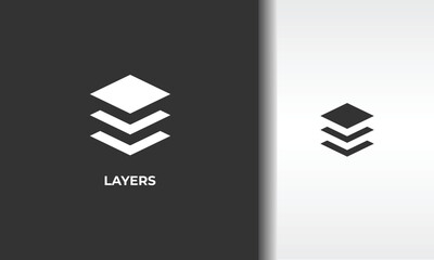 Layers Vector, Icon Or Logo Sign Isolated Symbol Illustration