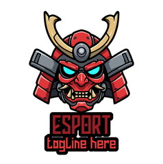 Dynamic E-Sports Team Logo Template: High-Impact Gaming Mascot Emblem Identity