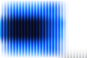 Abstract blue gradient lines with a central dark core creating a dynamic futuristic pattern