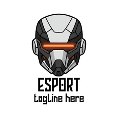 Aggressive Modern Mascot Logo Vector for Elite Esports Team Branding and Gaming Stream Identity
