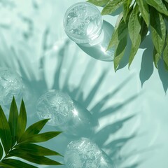 Bright and refreshing summer background image