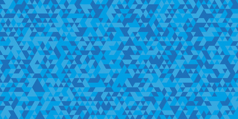 Triangle Vector Abstract Geometric Technology seamless pattern Background. triangular mosaic backdrop design. Triangle polygonal square abstract banner background.