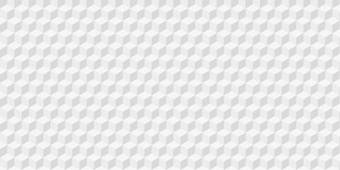 Naklejka premium Seamless geometric pattern isometric cubic. Mosaic cube pattern vector tile blank wallpaper. 