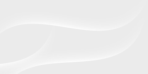 White cloth background abstract with soft waves.