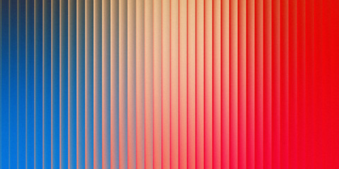 Obraz premium Vibrant gradient spectrum with vertical stripes transitioning from blue to red