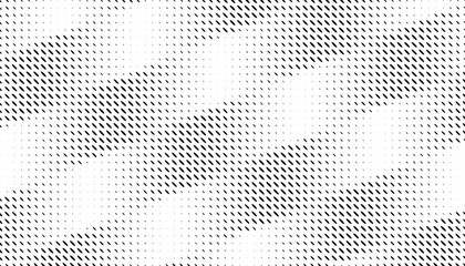 Black and white smooth transition oh geometric pattern with halftone effect for sporty background and jersey design. Fully editable vector element. Vector Format Illustration 
