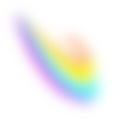 Rainbow Shape arch realistic isolated on white transparent background. Colorful light and bright design element. Symbol of rain, sky, clear, nature. rainbow with transparent effect