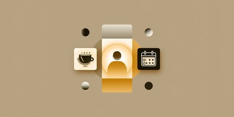 Schedule your coffee time with reminders for a productive day ahead