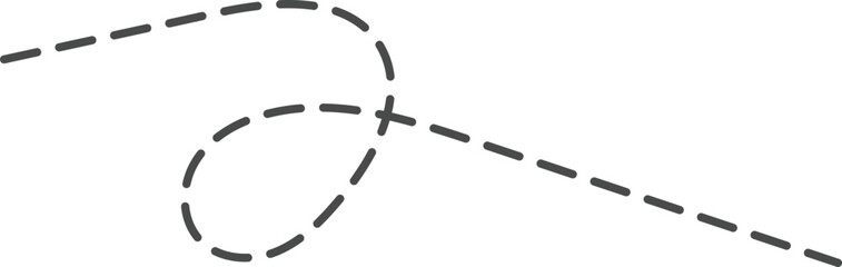 Hand drawn curve line. curved stroke set. Wavy outline elements