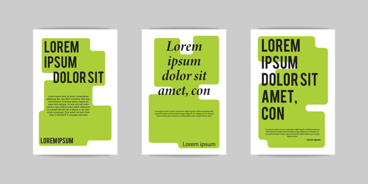 Simple vector layout template for events, companies or any business related. Design with guides for flyer, poster, cover, brochure, banner or any layout vector illustrations in eps 10.