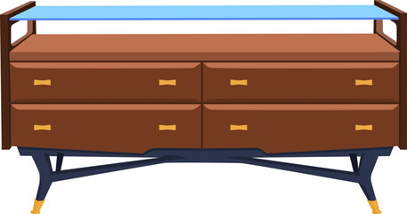 Modern Furniture and Home Interior Vector