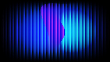 Modern Abstract Background with Glowing Blue and Purple Vertical Lines