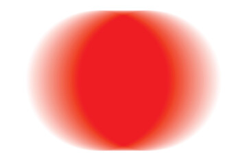 Abstract red gradient sphere a simple blurred shape great for backgrounds and design elements