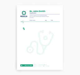 prescription design template