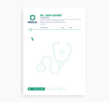 prescription design template