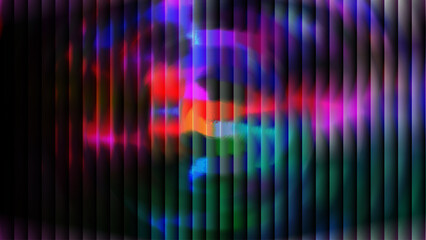 Abstract vertical bar background with vibrant colors and glowing effect