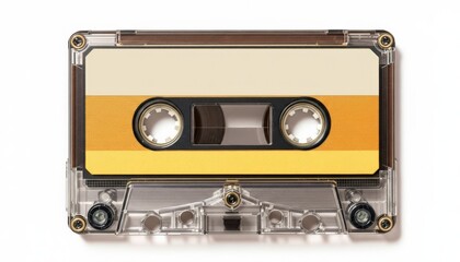 Retro music revival vintage cassette tapes home studio photo nostalgic vibes close-up sound preservation