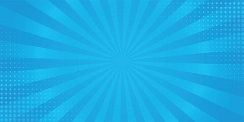 Comic background. Pop art texture. Starburst cartoon style. Anime design with explosion effect for print.