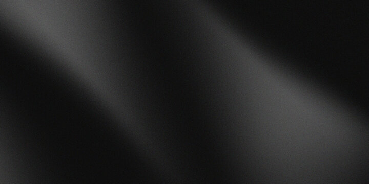 Monochrome abstract metallic background, grey gradient noise texture.