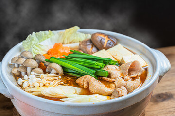 具だくさんのチゲ鍋