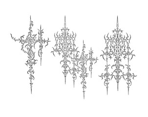 Cybersigilism Tattoo Design