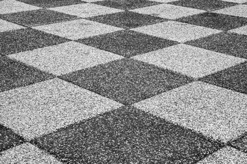 Mosaik diagonal schr&auml;g und krumm