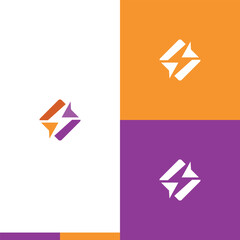 Modern Abstract Letter S Logo