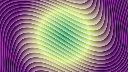 Abstract multicolored curved lines gradient background design template