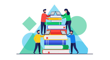 Teamwork And Knowledge: Building Blocks Of Collaboration And Learning Illustration