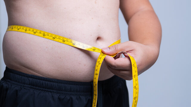 Measuring tape weight check home setting health awareness casual environment close-up view