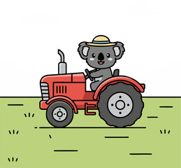 Koala Tractor Driver