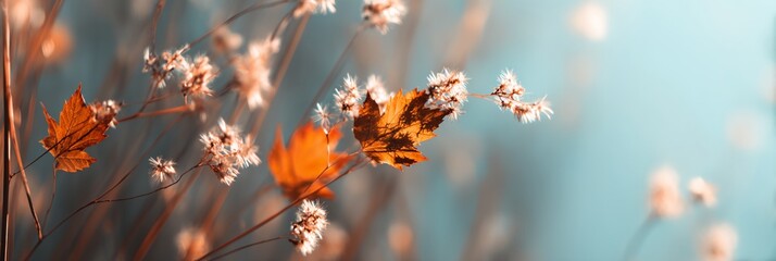 Bunch of leaves with one leaf in the foreground