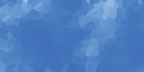 Soft abstract background with a mosaic of irregular polygons in varying shades of blue, creating a gentle, diffused gradient effect suitable for serene designs