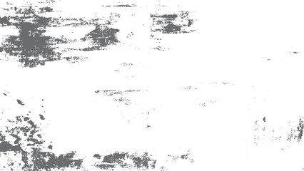 Dust overlay and distressed grainy grunge effect vector background. Irregular monochrome graphic texture with rough distressed design. 