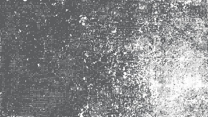 Monochrome distressed grunge texture background with uneven graphic elements. Abstract scratched grunge urban texture vector on white background. 