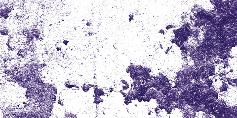 Vibrant purple abstract texture on a white background, showcasing a granular, speckled pattern with irregular, organic shapes resembling distressed paint or natural erosion for artistic backgrounds