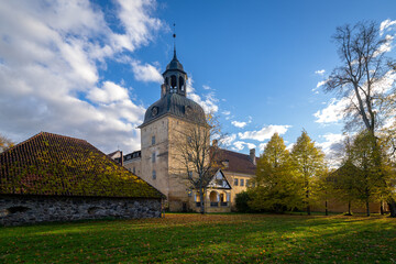 View of Lielstraupe Castle from the garden side