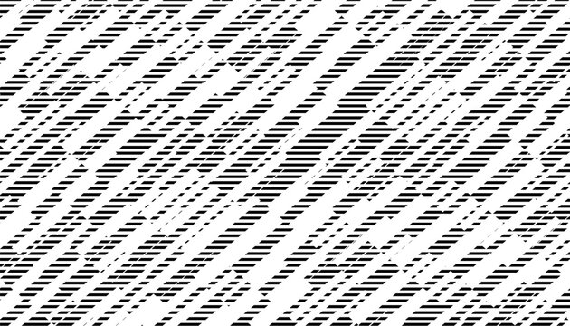 Black and white abstract and grunge geometric pattern for sporty and modern background. Fully editable vector element. Vector Format Illustration. EPS10 
