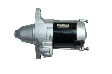 car engine isolated on white