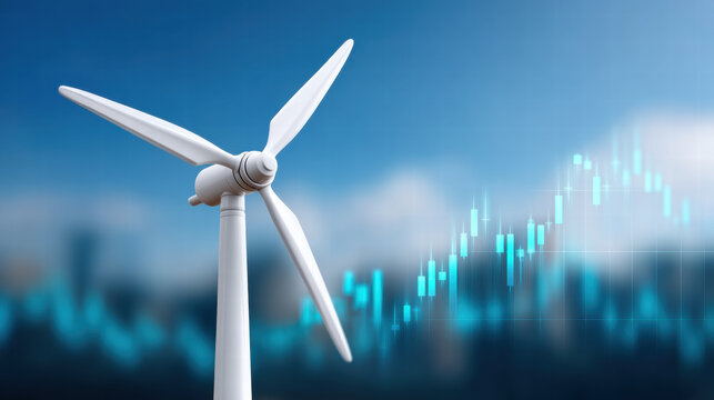 Energy prices in emerging markets are influenced by wind power and financial growth trends in background