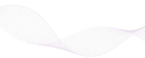 Dynamic Purple Wave Flow Abstract Lines