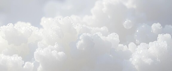Close-up of fluffy white foam bubbles, glistening with light,  bubbles,  shower