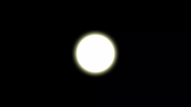 Smooth animated circle signal representing online connection, network status or loading indicator. Perfect for UI design, web interfaces, Seamless loop animation for digital media or broadcast use.