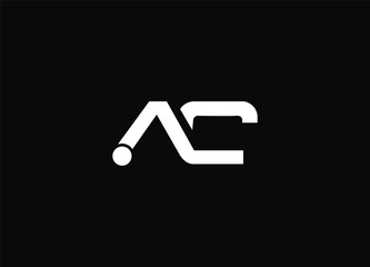 AC Monogram Logo — Minimal Lettermark