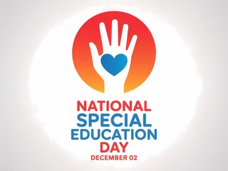Obraz premium Celebrating national special education day with a symbol of inclusion and support for all learners