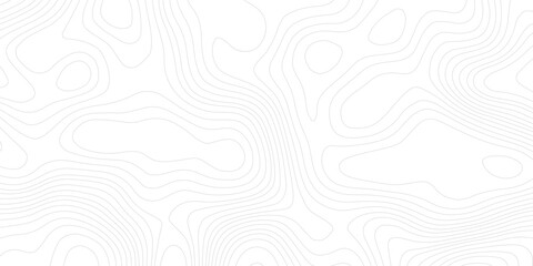 topographic map showing contour lines and elevation on a white background, perfect for surface design and mapping projects creating abstract shapes and patterns representing elevation changes