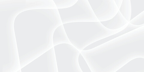 latar belakang putih dengan garis gelombang abstrak eps10