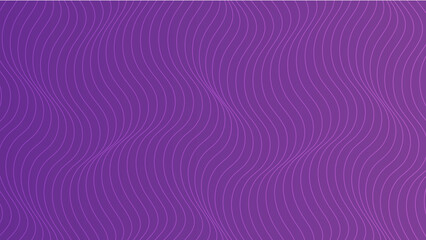 Vertical wavy white lines flow across a purple gradient background, creating a sleek, modern texture ideal for digital design and abstract visuals.